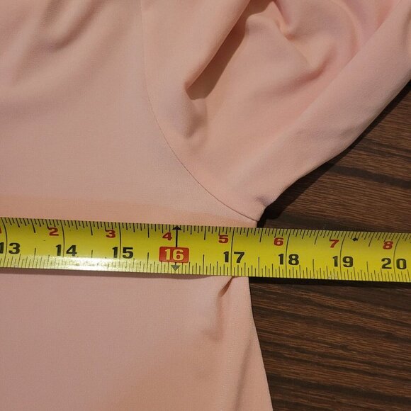NWT RNB Long Sleeve Corset Front Pink Mini Tunic Dress Casual Party Size Medium - Picture 8 of 9